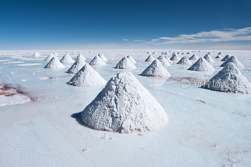 Salar de Uyuni, Altiplano玻利维亚